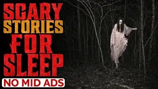 🔴 NO ADS 🔴 1+ HOURS of TRUE Scary Stories for Sleep   Rain Sounds      Black Screen