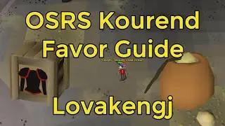 OSRS - Lovakengj Favor Guide