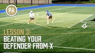 Lesson 3: Beating Your Defender From X (Preview) | Rob Pannell Teaches Lacrosse