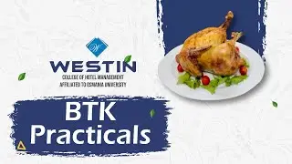 Basic Training Kitchen | Practical Sessions | Westin College of Hotel Management