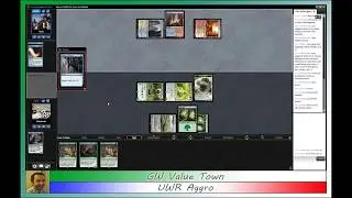 MTGO - GW Value Town Vs. UWR Aggro