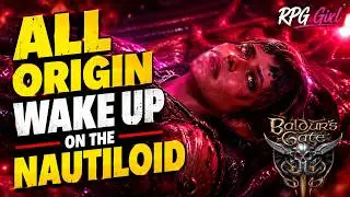 All Original Character's Wakeup on the Nautiloid - Baldur's Gate 3