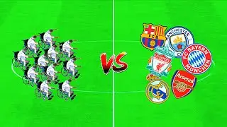 ХУДШАЯ КОМАНДА В FC MOBILE против UCL