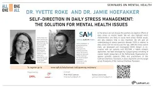 Self-direction in daily stress management. Dr. Yvette Roke 🙵 Dr. Jamie Hoefakker