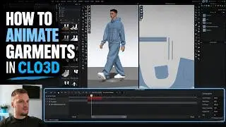 How to Animate Garments in CLO3D