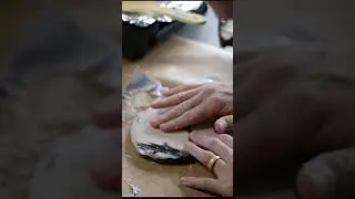 Encaustic Wax Process #Shorts