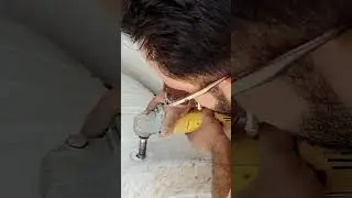 1000 litre water tank installation tank nipple and pipe#plasticpipe #bathroomdesign #viralshort 