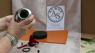 Repair and reconditioning of a Sparklets USA red bakelite headed soda syphon from the 1950's to 60's