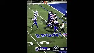 The Bills insane comeback vs the Ravens #nfl