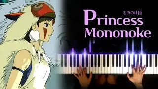 원령공주 (Mononoke Hime) OST : Princess Mononoke | Piano cover 피아노 커버