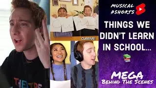 Schools be like...📚 Mini-Musical MEGA BTS feat.  @Larry Saperstein  #shorts #education