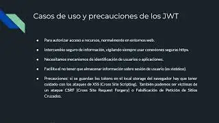 JWT: Qu&eacute; son los JSON Web Tokens - Parte 2 - M&aacute;s info