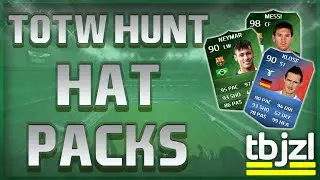 HAT PACKS!!! | TOTW HUNT 10x15k Packs! | FIFA 14 Ultimate Team