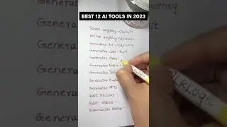 BEST AI Tools in 2023😮