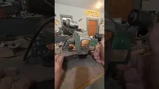 Sharpening a Stellite Sawmill Band