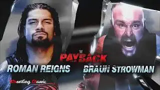 WWE Roman Reigns Attack Braun Strowman Once More Time After Payback HD