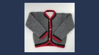 Chaqueta tipo austr&iacute;aca para ni&ntilde;os, hecha a mano por encargo.