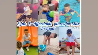 Lagos mom vlog v12..5 Fun & Affordable places for kids in Lagos🤗😊