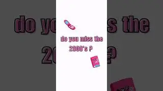 🤩Do you miss the 2000&rsquo;s 🤩