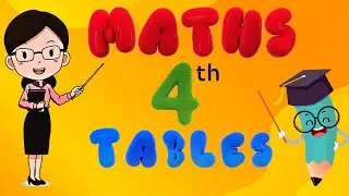 4 tables | Maths tables #tables #mathstable #mathstables #4table #4tables #4mathstables #tables4