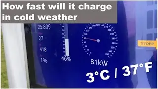 Fast charging my Jaguar I-Pace in cold weather