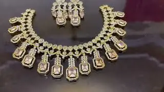 Valima Bridal Zircon Set In Half Price &hearts;️
