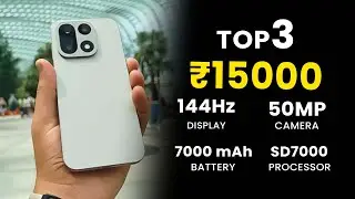 Top 3 Best Smartphones Under ₹15,000 in 2026 | 8GB RAM, 7000mAh & 1M+ Antutu! 🔥