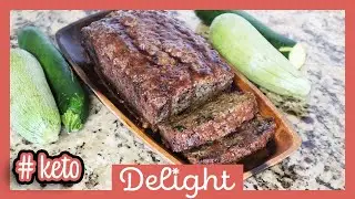 PAN KETO DE ZUCCHINI | Pan de Calabacin Keto | Recetas KETO | Pan Dulce de Verduras