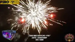 Shock Wave 9000 PC2W3 Pyro Cartel Danger Hobby 100s/30mm #fireworks #feuerwerk #viral #viralvideo 