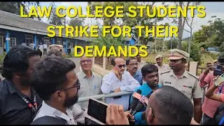 Andaman Law college Strike against Deemed university 