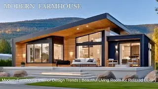 Modern Farmhouse Living Room Design Ideas | Refined Comfort Meets Timeless Style
