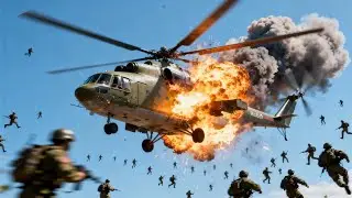 Today! MI-6 HOOK helicopter, carrying 200 Russian military generals was shot down by the US