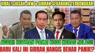 VIRAL‼️HOTMAN PARIS BERIKAN KODE KERAS, SAAT MENYELUSURI IJASAH PALSU JKW & GIBRAN⁉️