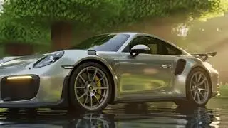Cinematic AI Car | Fantasy Voxel Forest | CineMotiv