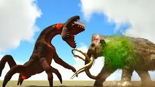 Ark Survival - VOMMA vs MAMMOTH/SPINO/TREX and more [Ep.574]