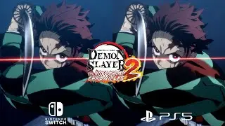 Demon Slayer Hinokami Chronicles 2- Tanjiro Vs Daki Boss Fight Graphics Comparison (Switch 1 Vs PS5)