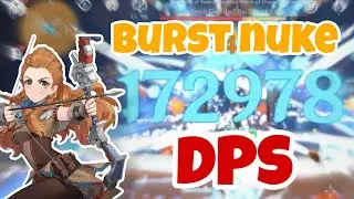 Playful Precision: Blast Enemies Away with Aloy's Explosive DPS Build! | Genshin Impact 4.1