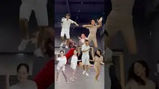 Staying alive wd family🩵❤️🩷 #enjoy #dance #family #lifeisbutadream
