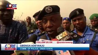 HERDSMEN ATTACK: POLICE INSPECT FALAE FARM...watch & share...!