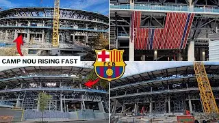 INSANE Progress at Camp Nou! North & South Goal Transformation | Daily Construction Update