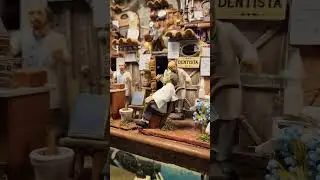 Italian Presepe in Naples street, its amazing 👏 👌