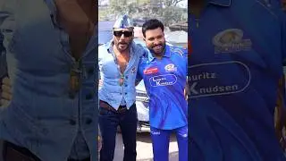 Rohit Sharma and Jackie Shroff&rsquo;s funny moment | #MumbaiIndians #PlayLikeMumbai