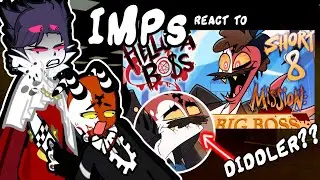Helluva Boss IMPs react to BIG BOSS Helluva Boss Shorts 8🛎️Gacha 2 reacts to #helluvaboss 
