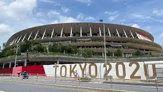 Walking through the TOKYO 2020 Olympic venue