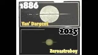 I captured Saturn just like sometime around 1886