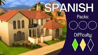 How To Build a SPANISH REVIVAL MEDITERRANEAN Like a Nerd - In-Depth Sims 4 Building Tutorial
