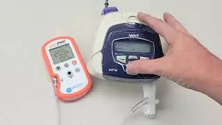 Testing a CPAP Machine with Smart Check Analyzer