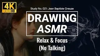 20min Deep Focus: Greuze’s Study (Skull to Face) | Structural ASMR (No Talking) [4K]