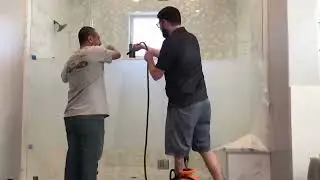 Decorative Window Film Installation