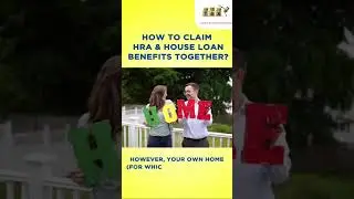 Claim HRA & Home Loan benefits together!🤨#incometaxreturn  #incometaxefiling #taxsavings #itrreturn